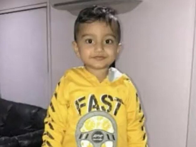 Hiyaan Kapil died just two hours after he was discharged from Logan Hospital on Sunday night. Picture: 9 News Queensland