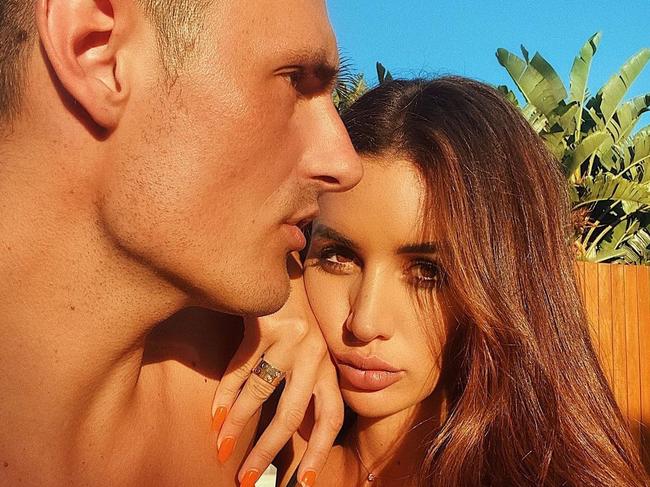 Vanessa Sierra is dating tennis star Bernard Tomic. Picture: Instagram