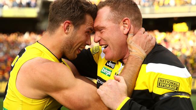 Alex Rance says Justin Leppitsch is the biggest influence on his career.