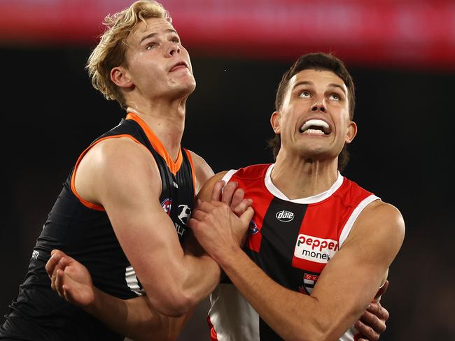 St Kilda has been strongly linked with Tom De Koning and has money to spend. Picture: Michael Klein