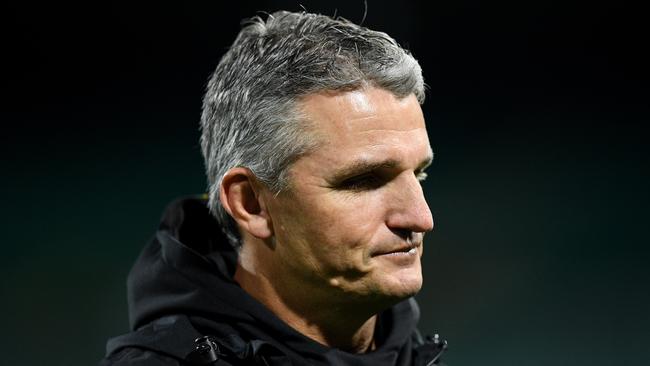 Panthers coach Ivan Cleary is looking to win the club’s third NRL premiership. Picture: AAP Image / Dan Himbrechts