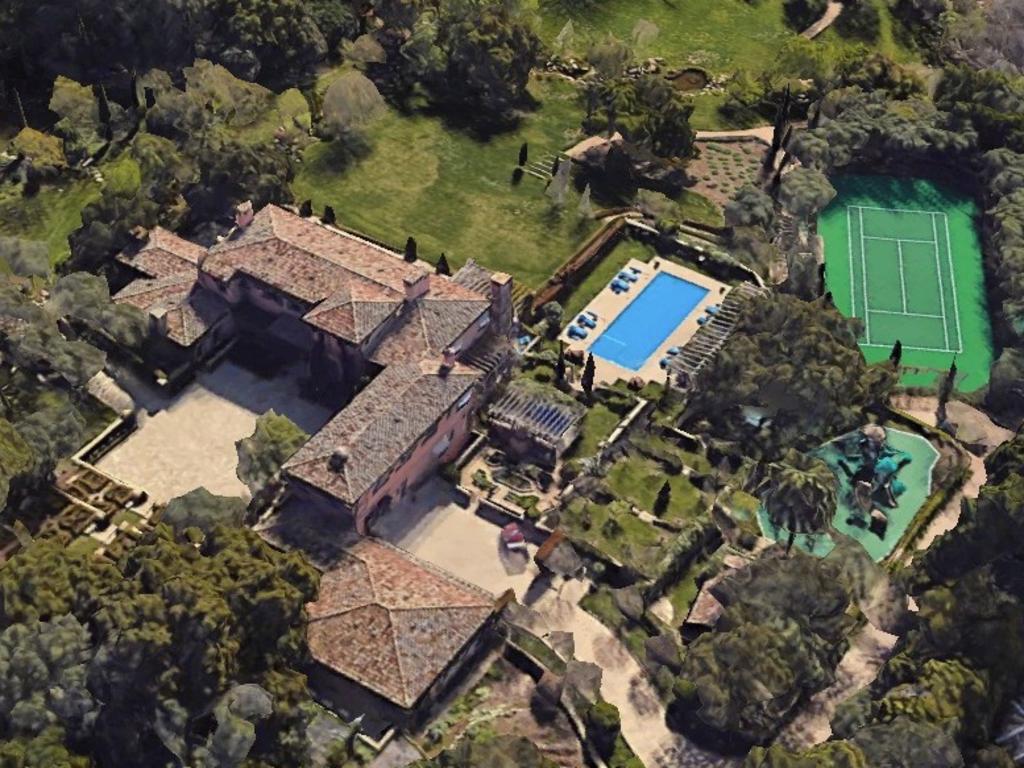 Meghan and Harry live in a $20.9 million mansion, which they purchased in 2020. Picture: Google Maps