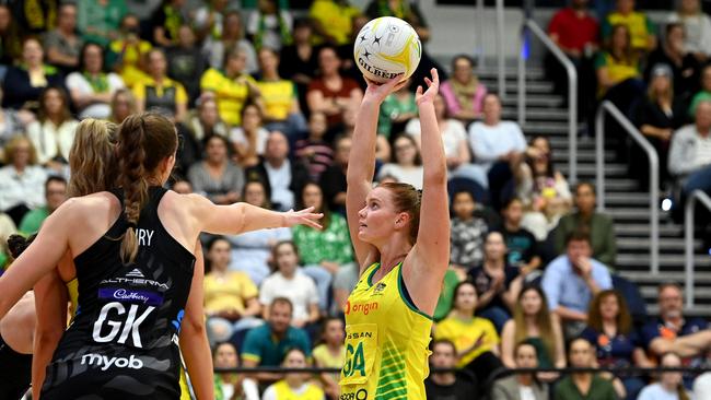 Steph Wood is the barometer for the Diamonds. Picture: Getty