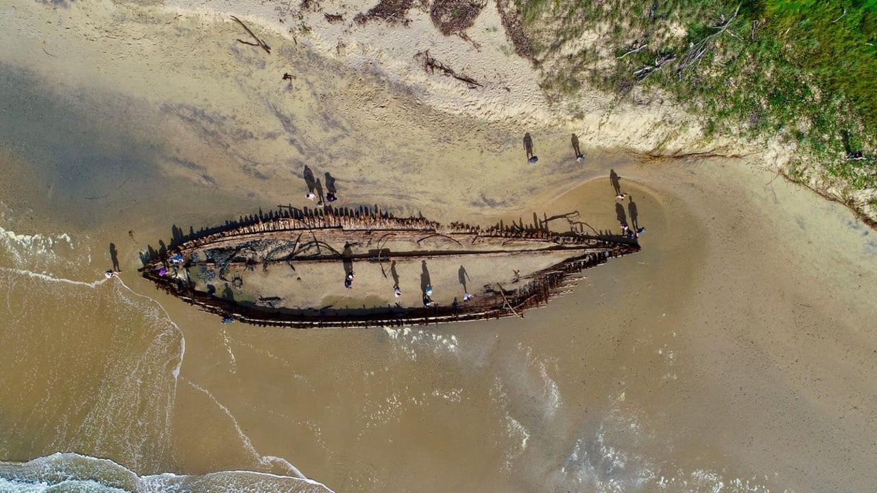 The Buster was wrecked in Woolgoolga in 1893. Picture: James McLennan