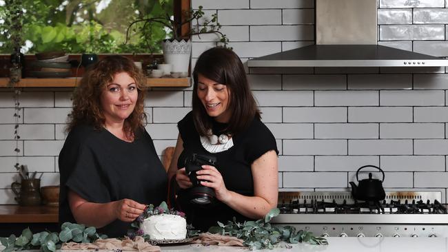 Food photographers Naomi Sherman and Dearna Bond. Picture: NIKKI DAVIS-JONES