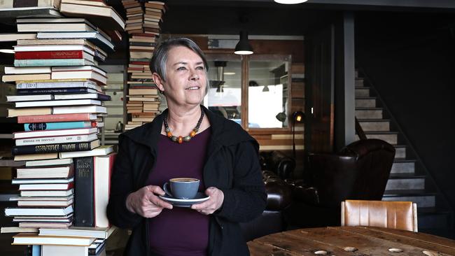 President of the Tasmanian chapter of the Institute of Architects Yvette Breytenbach says there needs to be a balance between old and new buildings in the city. Picture: LUKE BOWDEN