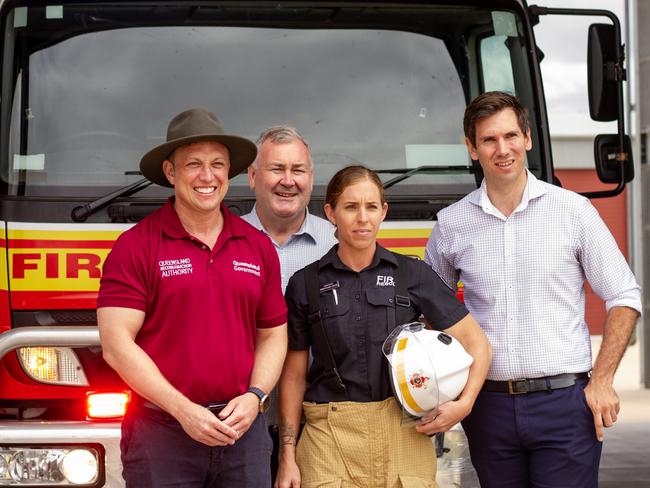 Acting Premier pays visit to Bundaberg emergency services