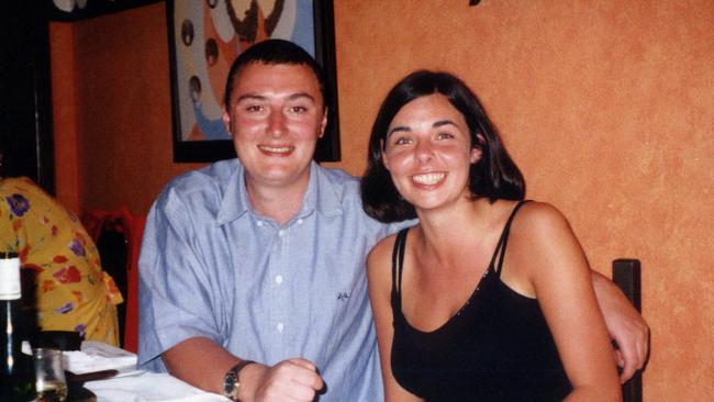 British tourist Peter Falconio, who went missing near Barrow Creek in 2001,  with girlfriend Joanne Lees