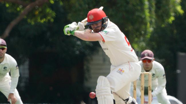 Dev Pollock is “an old-school cricketer”, according to Luke Shelton. Picture: Valeriu Campan