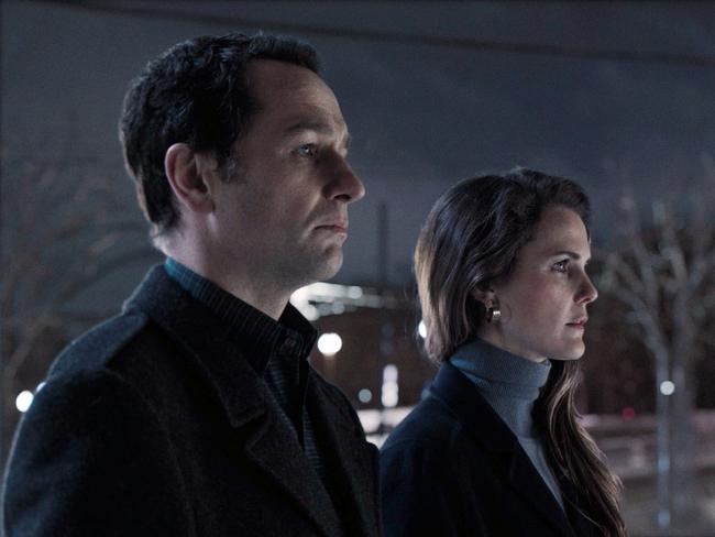 Matthew Rhys and Keri Russell were both nominated for the superb drama, The Americans. Picture: FX via AP