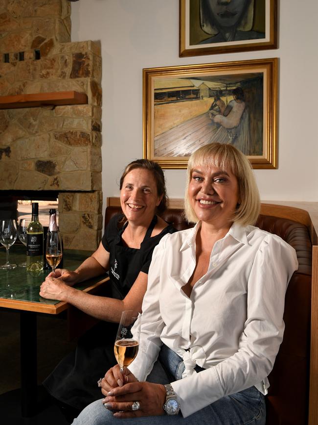 Chef Ali Seedsman and owner Cassandra Inglis at the new premises. Picture: Tricia Watkinson