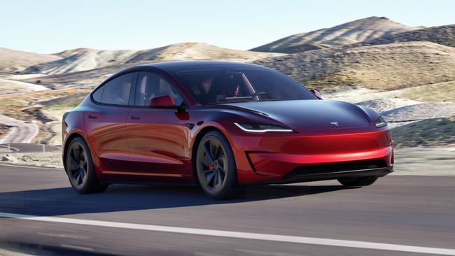 The new Model 3 Performance promises to deliver outstanding acceleration. Picture: Supplied.