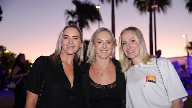 Laura Wilson, Jaime Brennan and Kate Robinson at the Ministry of Sound Classical 2025 at HOTA for Gold Coast at Large. Picture, Portia Large.
