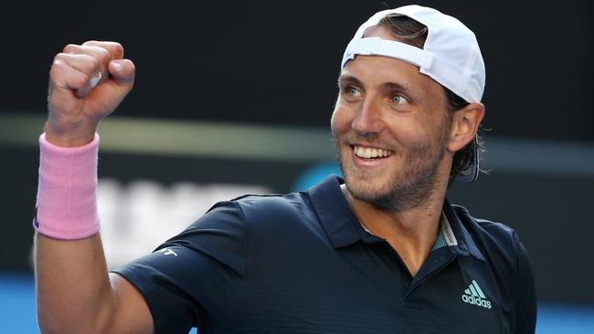 Lucas Pouille has questioned players speaking out against the conditions at Melbourne Park. Picture: Michael Klein