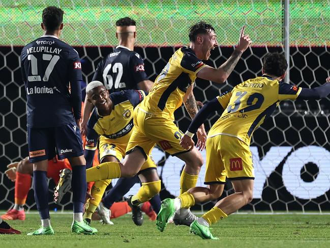 A grand final rematch will kick off the new A-League season. Picture: Cameron Spencer/Getty Images