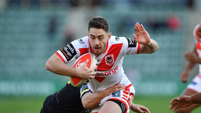 Adam Clune is set to make his NRL debut at five-eighth for the St George-Illawarra Dragons. Picture: NRL Photos