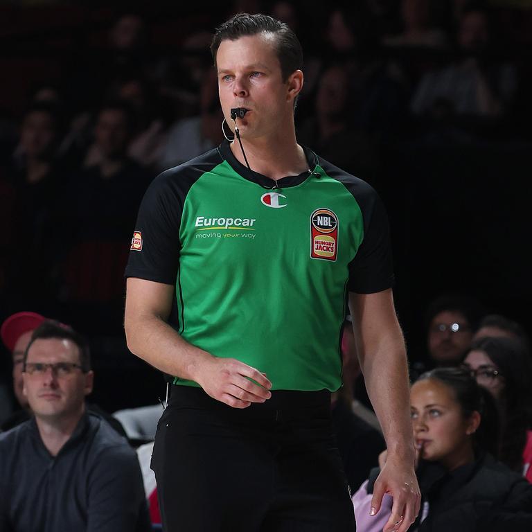 There are concerns about referee welfare in the NBL. Picture: Sarah Reed/Getty Images