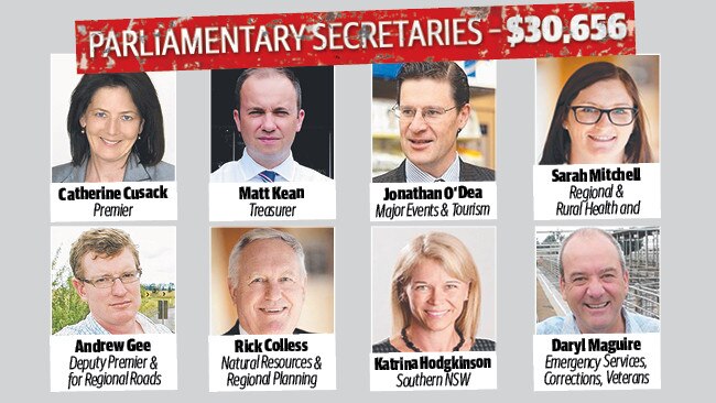 Parliamentary secretaries