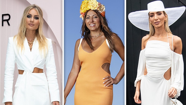 Elyse Knowles, Andi Lew and Nadia Bartels would be denied entry at The Everest this weekend if they wore these cut-out outfits.