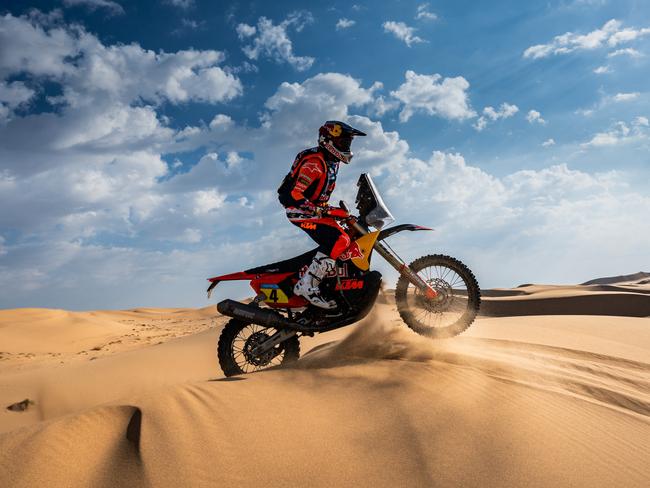 There has been some tough terrain to navigate. Picture: KTM