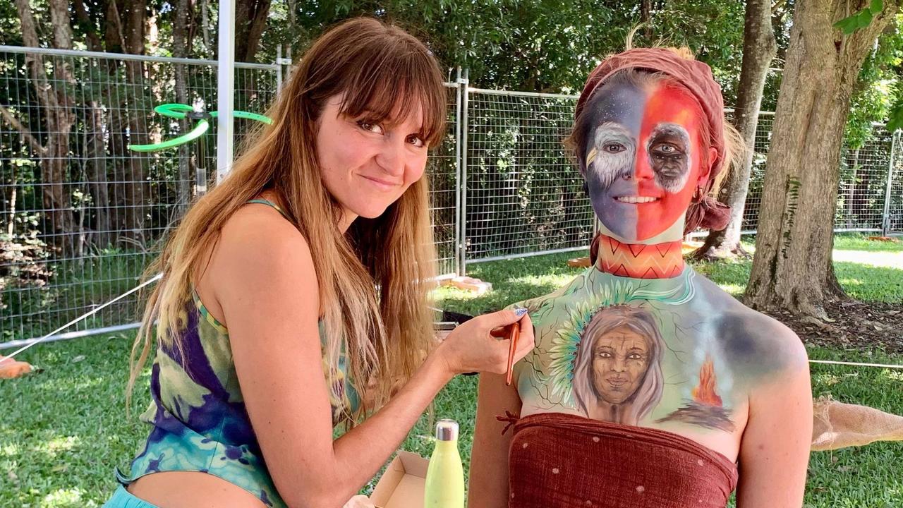 Coburg artist Andra Budaie named this year's UV Body Paint World