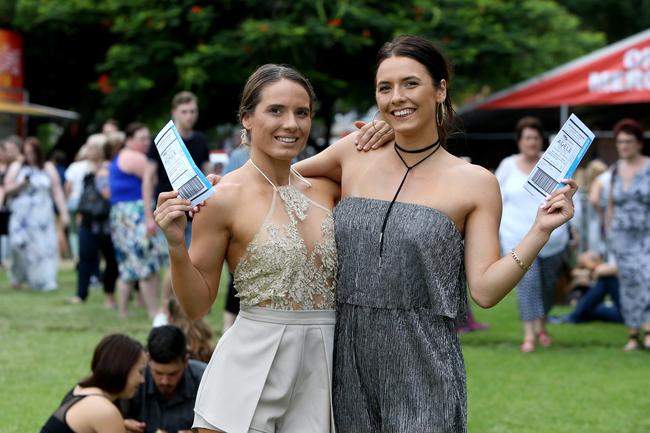 Holly Humrich with Kirsty Humrich both from Holmview. Picture: Steve Pohlner