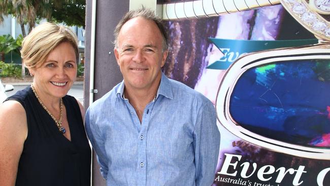 Mary and Joe Mohun decided to shut their Abbott Street Evert Opals outlet to focus on the Port Douglas and Spence Street store. Picture: Peter Carruthers