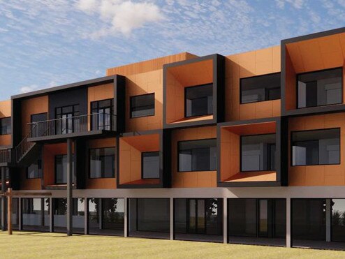 Artist's impression of the new state-of-the-art facility to be built at Bacchus Marsh Grammar in 2023. Picture: Supplied