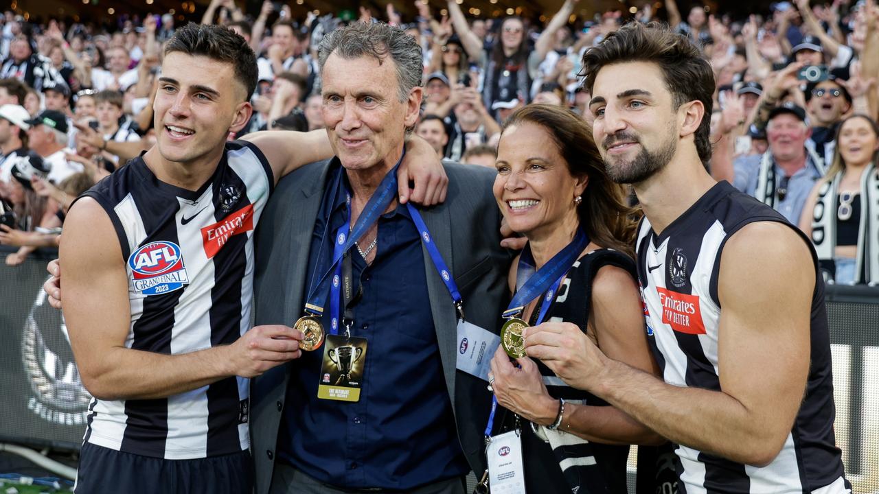 AFL grand final 2023: Daicos brothers, Peter Daicos, Josh, Nick,  Collingwood Magpies vs Brisbane Lions, first goal, tribute, injury, form,  tough, tribute