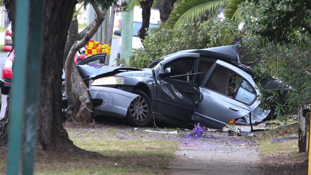 Two teenage boys were pronounced dead at the scene. Picture: NewsWire / Gaye Gerard