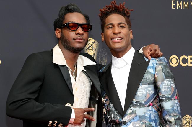 Leon Bridges and Jon Batiste. Picture: Getty Images