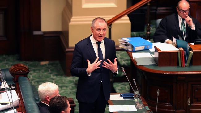 Premier Jay Weatherill survived the no-confidence motion. Pictures: <span id="U612239584805am" style="text-transform:uppercase;">Dean Martin</span>.