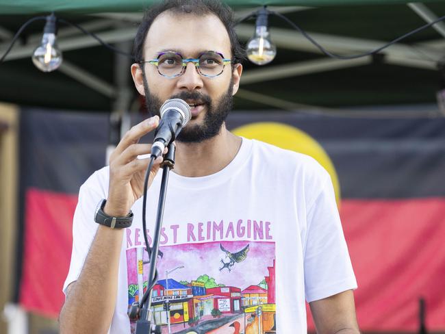 Jonathan Sriranganathan, Greens candidate for Lord Mayor of Brisbane in the March 2024 local government elections, Sunday, October 22, 2023 - Picture: Richard Walker