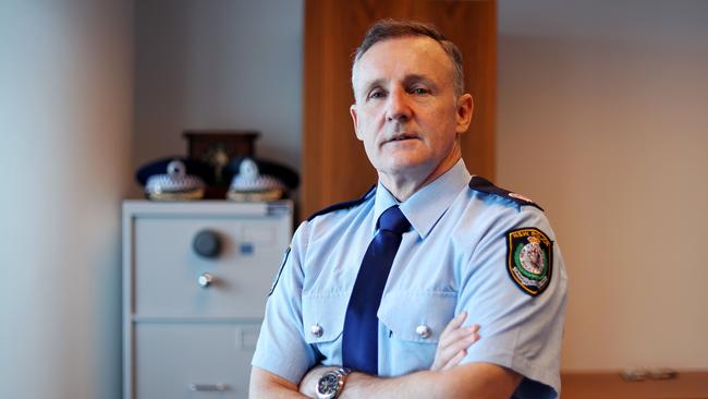 Assistant Commissioner Tony Crandell says profiling has been successful in deterring would-be reoffenders. Picture: Tim Hunter