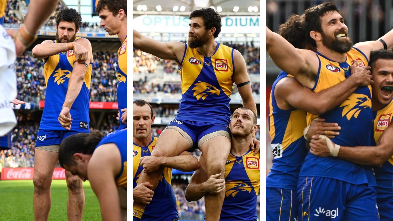 Josh Kennedy played his final AFL game.