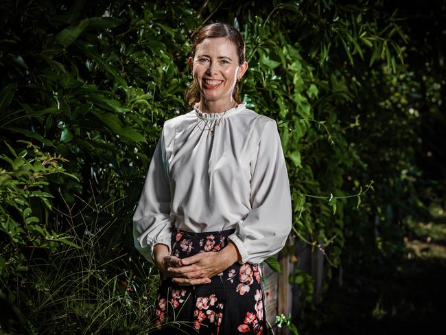 Gold Coast music teacher Cherie Ishiyama. Picture: Nigel Hallett