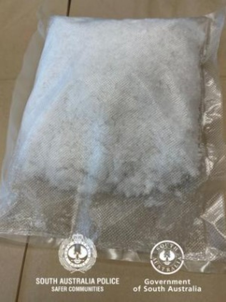 Drugs seized by police during the bust in the southern suburbs. Picture: SA Police