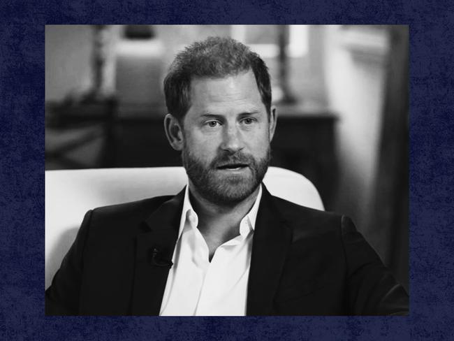 Harry was on the couch in the tell-all interview, saying how “devastating” it was for him and his ego just hours after losing an appeal to have his full-blown security reinstated. Photo: Courtesy of BBC