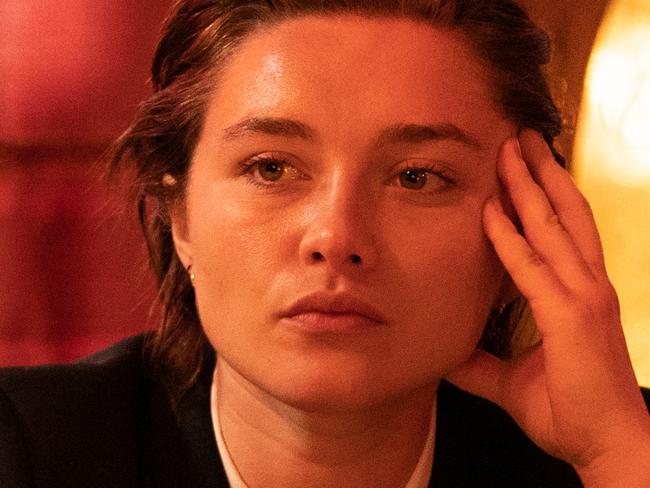 Florence Pugh in a scene from the movie A Good Person.