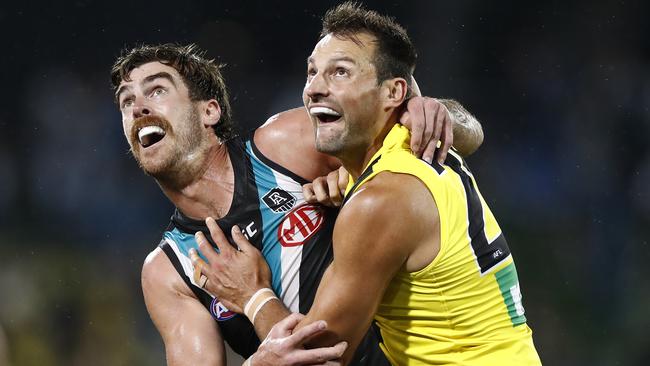 Toby Nankervis has been vital in Richmond’s last two finals wins.