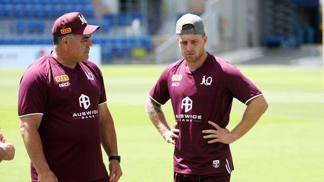 He’ll require heavy strapping but Cameron Munster is a certain starter for Queensland.