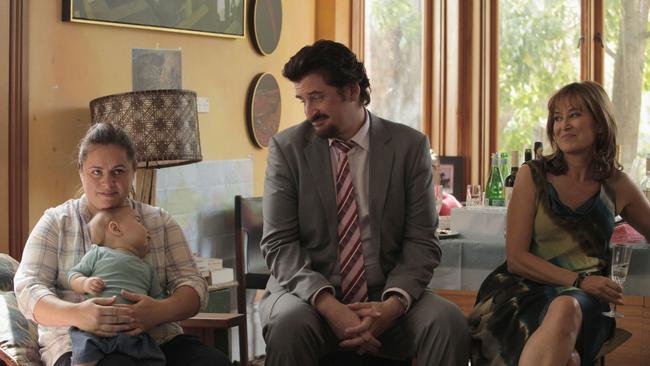 A scene from Offspring, much of which is shot in Melbourne homes. Picture: Supplied