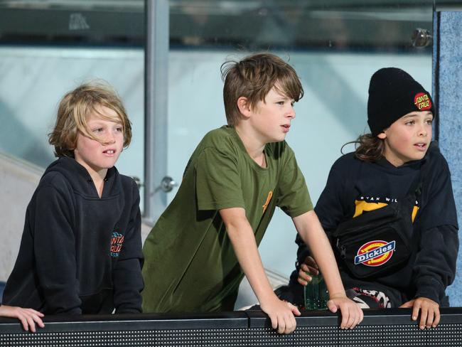 Nitro Circus at Kardinia Park on March 7, 2022. Stunts, crowd reactions, fireworks, plenty of colour. Picture: Mark Wilson