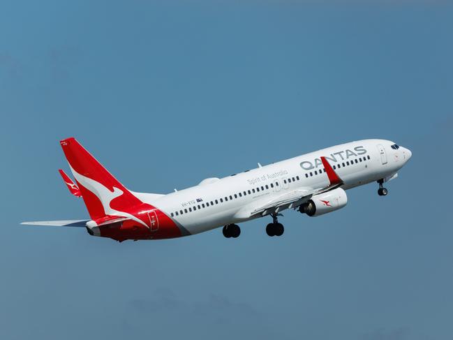 SYDNEY, AUSTRALIA - NewsWire Photos FEBRUARY 22, 2024: Generic photos of QANTAS planes at Sydney Airport today Picture: NCA NewsWire / David Swift