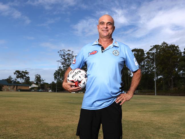 Former Marconi Stallions football  player Brett Budwee  pictured at Southport Soccer ClubPhotograph : Jason O'Brien