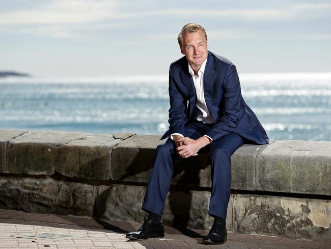 Manly state MP James Griffin. Picture: Troy Snook