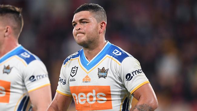 Ash Taylor is facing a huge pay cut to join the Warriors. Picture: Scott Davis/NRL Photos