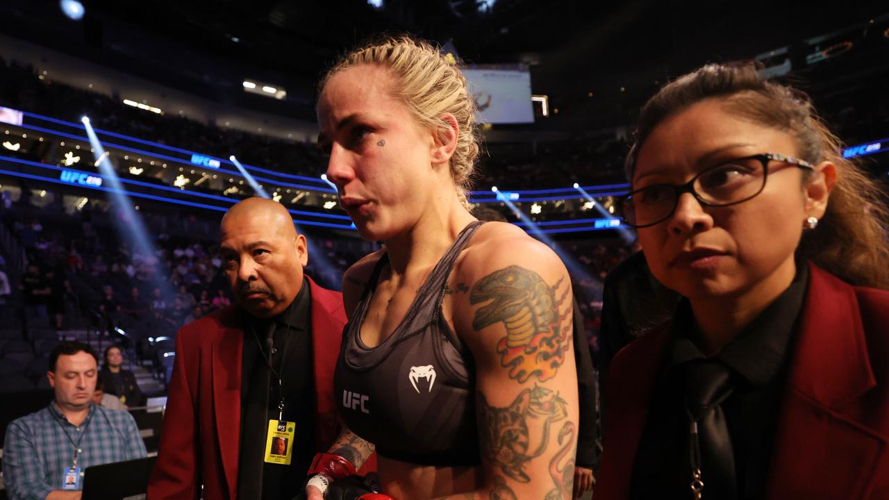 ‘F**k you, I’m not tapping’: Aussie Jessica-Rose Clark’s revenge plan for UFC rival after sickening injury