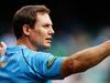 ACT Brumbies coach Stephen Larkham before the NSW Waratahs v ACT Brumbies Super Rugby game at Allianz Stadium, Sydney. Pic Brett Costello