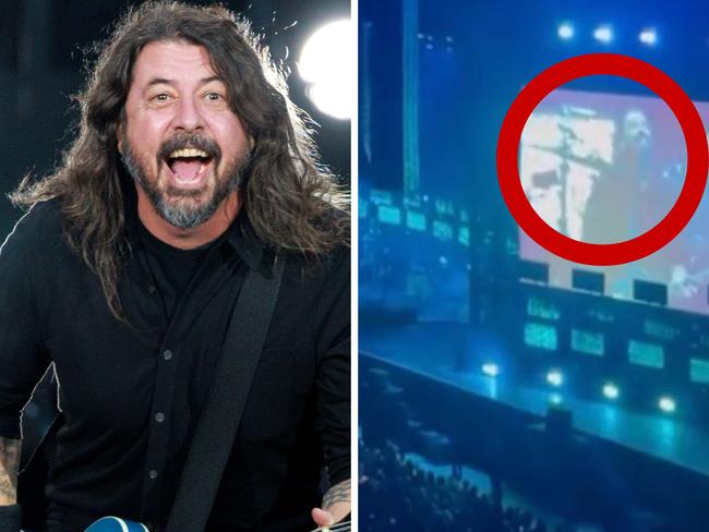 Foo Fighters hit the stage in Melbourne Monday night.